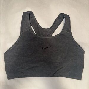 Gray Sports Bra